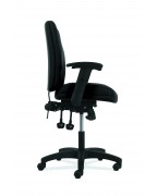 Asynchronous desk computer chair