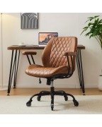 Ergonomic Brown Computer Chair