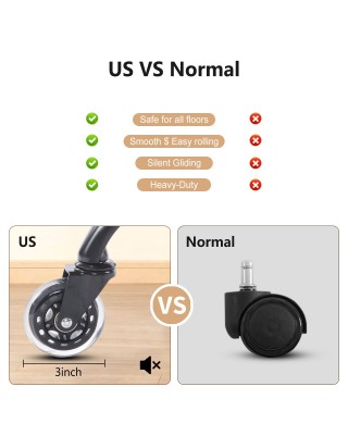 Ergonomic Brown Computer Chair