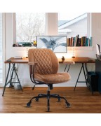 Ergonomic Brown Computer Chair