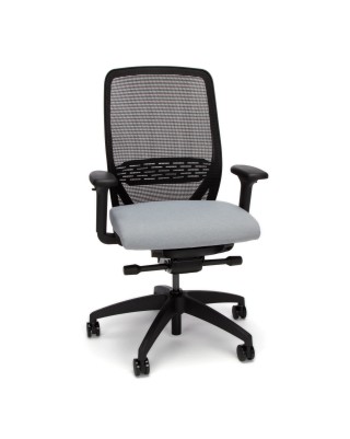 Ergonomic suspension Black/Ash chair