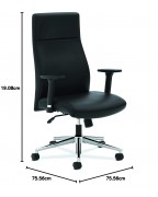 Executive Leather Black Leather Chair