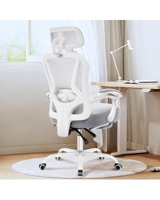 Extra thick reclining desk chair