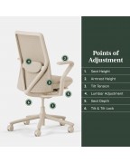 High Performance Executive Wheat Office Chair