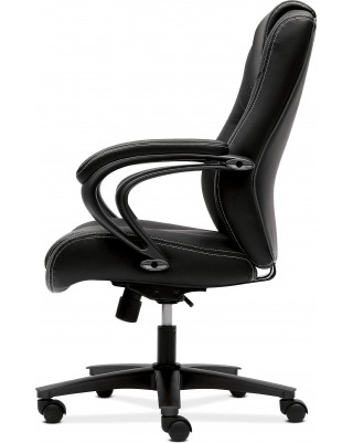 Leather Black Task Chair