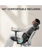 Large high-legged black office chair