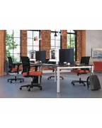 Red backrest/base